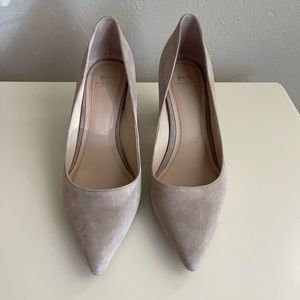 Marc Fisher LTD Zala pump 8 tan suede